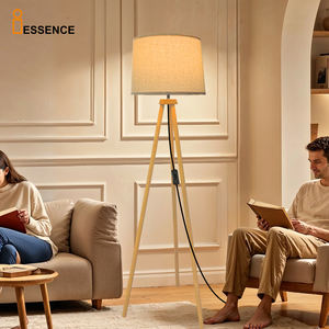 Indoor Home Decor Nordic Modern Holz Ecke Stehlampe Hand gefertigte klassische Stativ Stehlampe für Hotelzimmer - Product Image 1