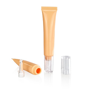 10g 15g 20g White Cosmetic Squeeze Water Drop Top Soft Acne Gel Tube Private Label Squeeze Long Nose Nozzle <b>Eye</b> Cream Tube - Product Image 2