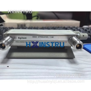 1 atenuador de RF tipo N Agilent 8496A 110dB DC-4GHz usado lexso H - Product Image 1