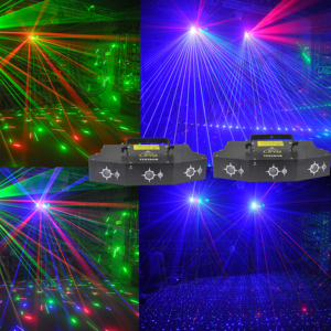 TF01RGB  Grille optique professionnelle  Lumière laser de scène disco DJ - Product Image 1