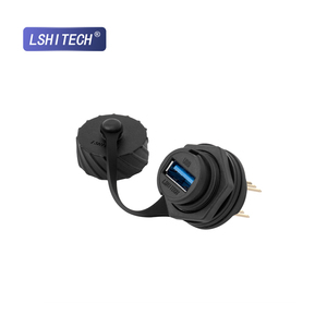 Lshitech IP67 M20 Không Thấm Nước Kết Nối USB Điện Cắm Kết Nối Nhanh Chóng USB Nữ Để Nữ Kết Nối - Product Image 3