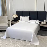 Literie d'hôtel de luxe moderne Ensemble de couette brodé avec taie d'oreiller à mémoire de forme Style élégant