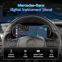 Pantalla Digital para el Tablero W207 W204, Velocímetro, Instrumento Digital, Apple CarPlay Inalámbrico para Mercedes-Benz Clase E C207 A207