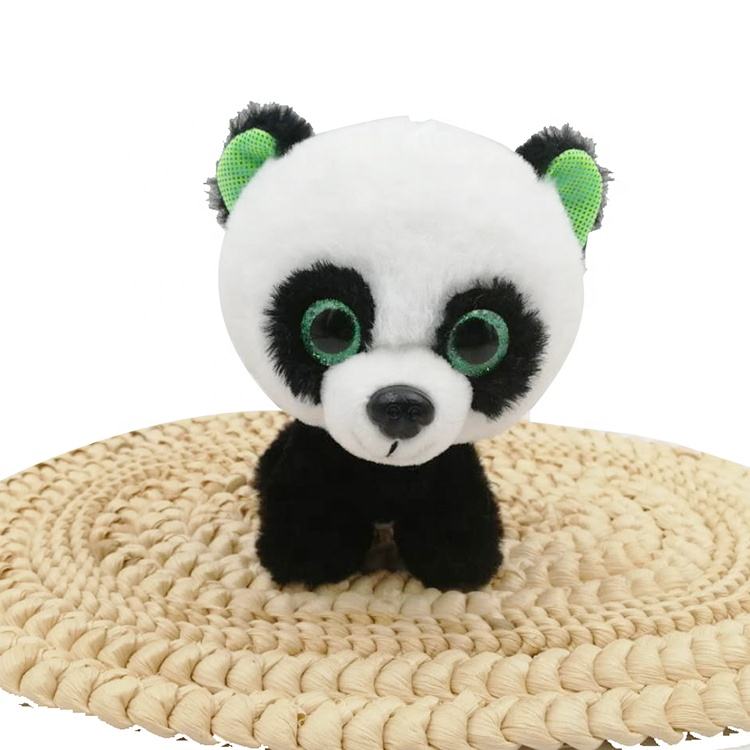 Wholesale Custom 5 Inch Panda Stuffed Plush Toys Soft Lovely