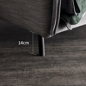 Sofá Moderno de Ocio Verde Oscuro al por Mayor, Juego de 3 Plazas, Sofás Económicos para Sala de Estar - Product Image 5