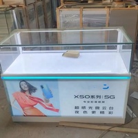 Vitrine d'affichage de téléphone portable de haute qualité LED pour magasin de réparation de téléphone portable