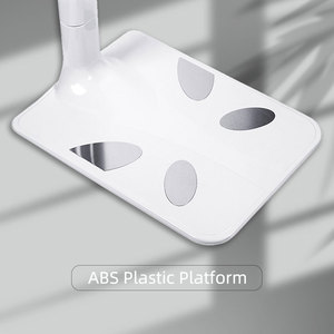 Venta Directa de Fábrica, Báscula de <span class=keywords><strong>Peso</strong></span> y Altura LCD con Capacidad de 200 kg, Color Blanco, con Soporte OEM/ODM para Gimnasio - Product Image 2
