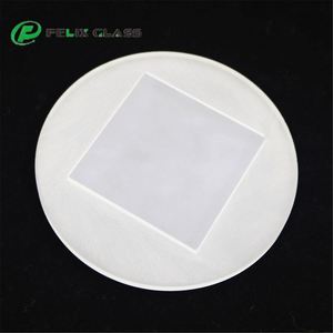 Custom 6mm Solid Flat Tempered Extra Clear Heat Absorbing Glass with Lifetime Warranty for Industrial <b>Lamp</b> Cover Use - Product Image 4