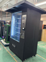 Distributeur automatique extérieur Zhongda, grande capacité, étanche, pour snacks et boissons, pour magasin pratique