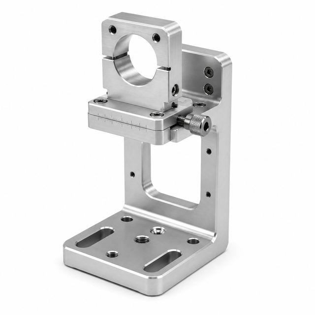 OEM Custom Precision Aluminum Sensor Mount Bracket CNC Machined Parts 220x180x45mm 0.01mm Accuracy for Industrial Automation