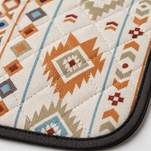 Tribal Geometric Waterproof Foldable Outdoor Picnic <b>Blanket</b> Mat with Carry Handle for <b>Camping</b> Beach Travel Park - Product Image 2