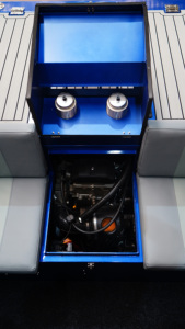 Bateau à moteur en aluminium Kinlife, directement de l'usine, avec moteur in-bord, 4 places, pour la pêche récréative, l'utilisation en lac côtier. - Product Image 5