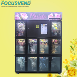 Fleurs fraîches 24h/24 et 7j/<span class=keywords><strong>7</strong></span> à portée de main : Casiers intelligents avec système de refroidissement pour garder <span class=keywords><strong>les</strong></span> fleurs éclatantes pour une vente au détail rapide et sans surveillance - Product Image 6