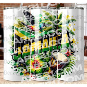 Vasos Tropicales con Tapa y Pajita de 20oz - Product Image 3
