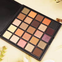 Personnalisé Professionnel Mat Fard À Paupières Maquillage 25 Couleur Pas Cher Prix Fard À Paupières Palette En Gros