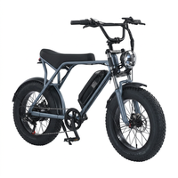 Vélo électrique tout-terrain Fatbike, vélo électrique à pneus larges, 20 pouces, 1000 W, 15 Ah, 50 km/h, pour adultes