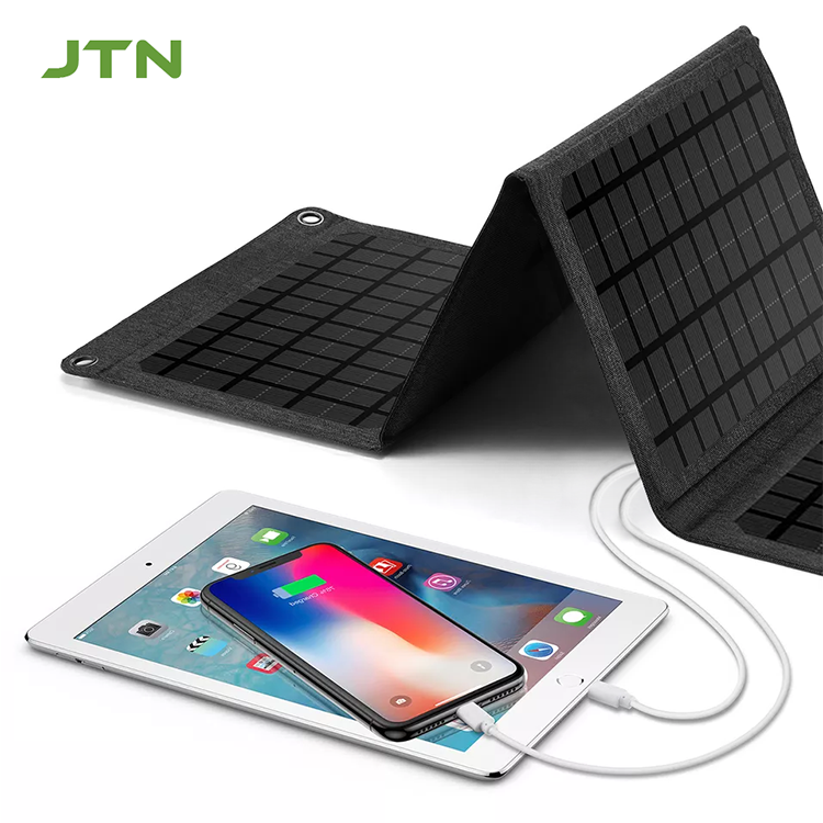 Mesuvida 30W Portable Solar Charger, Foldable Solar Panel Charger With 18v Mc4 Port Dc 12v 2 Usb A Qc3 0 Usb C Pd18w For Phone Generator Camping Travel