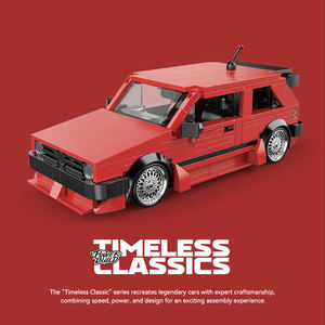 PB PB8839 Nouvelle <span class=keywords><strong>Voiture</strong></span> Rouge Rétro Créative de la Ville, Modè<span class=keywords><strong>le</strong></span> de <span class=keywords><strong>Voiture</strong></span> de la Machine à Retourner dans <span class=keywords><strong>le</strong></span> <span class=keywords><strong>Futur</strong></span> MK2, Briques de Construction, Jouets, Cadeaux, Ensembles de Blocs de Construction - Product Image 4