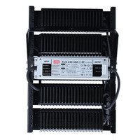 Projecteur LED COB pour stade à mât haut, haute luminosité, étanche IP68, 100W 150W 200W, léger, garantie 5 ans, Ra95