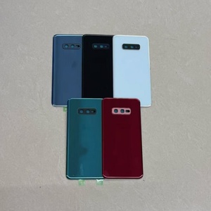 Cache-batterie arrière en verre compatible avec Samsung <span class=keywords><strong>Galaxy</strong></span> S10e – Pièce de rechange pour réparation de la coque arrière - Product Image 2