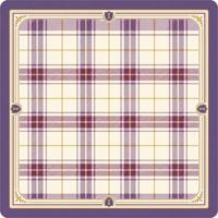 Tapis de Mahjong Classique Thème Équestre Noir et Marron 31,5x31,5 Pouces pour Jeu de Table Familial, Expédié en Rouleaux