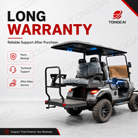 TongCai Puissant Véhicule Tout-Terrain Relevé 72V à 4 Places avec Batterie au Lithium pour la Chasse, le Golf, l'Agriculture et la Forêt
