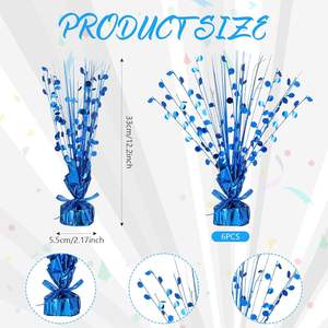 Feuille métallique Spray Centre de table Thanksgiving Party Star Table Décoration Automne Table Décor Fête D'anniversaire Saison Vacances - Product Image 3