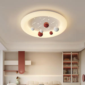 Plafonnier LED moderne pour enfants Lampe de crème de protection des yeux à spectre complet pour garçons et filles Utilisation dans la <span class=keywords><strong>chambre</strong></span> et le salon - Product Image 3