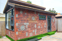 NEU Panneau de revêtement 3D en polyuréthane léger, imperméable et écologique, imitation pierre, grand format, moderne, pour l'extérieur des hôtels