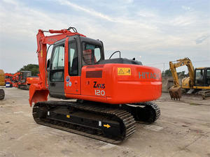 Excavadora Usada Hitachi ZX120 de Tamaño Mediano, Importada de Japón, Original de Segunda Mano, Sistema Totalmente Hidráulico, Motor 120 130 - Product Image 2