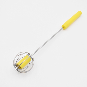 Accessoires de <span class=keywords><strong>cuisine</strong></span> <span class=keywords><strong>Fouet</strong></span> à œufs semi-automatique en acier inoxydable Durable pour fouetter les blancs d'œufs/la crème double pour des pics doux - Product Image 4