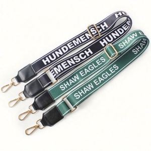 High Quality Leather Accessories for Shoulder <b>Replacement</b> Purse Embroidered Wide Belt Custom <b>Bag</b> <b>Strap</b> - Product Image 6