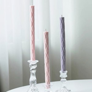 Bougie cylindrique en <span class=keywords><strong>cire</strong></span> de rodier à motif diamant en gros, bougie de fête, bougie de colonne en <span class=keywords><strong>cire</strong></span> de rodier pour la Saint-Valentin - Product Image 5