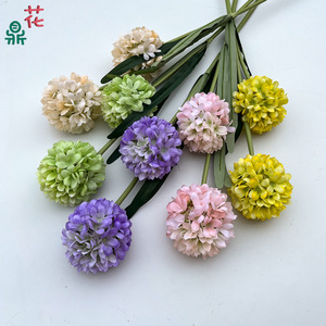 Fleurs artificielles en soie mélangée pour la décoration de mariage et de la maison, style moderne fait main - Product Image 1