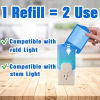 Recharges de tampons anti-moustiques double face, compatibles avec les pièges STEM et Raid, remplacement collant pour insectes et moucherons