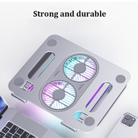 Support réglable pour ordinateur portable en alliage d'aluminium Support pour tablette pliable Cool Fun pour Surface Pro 9 pour appareils mobiles