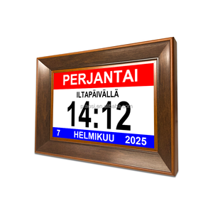 Mới nhất kỹ thuật số 10 inch lịch đồng hồ App cảm ứng mất bộ nhớ báo động hiển thị lớn cho Alzheimer mất trí nhớ bàn bảng đồng hồ treo tường OEM - Product Image 1