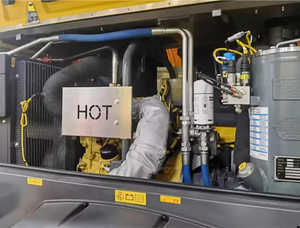 Compresseur d'air <span class=keywords><strong>mobile</strong></span> à moteur diesel Atlas Copco X-Air 370cfm 203psi, état neuf, portable, lubrifié pour les industries minières - Product Image 6