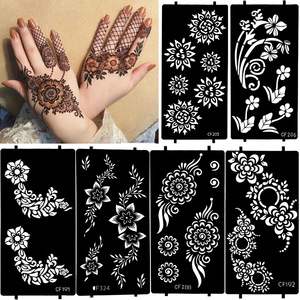 23 types de modèles de peinture au henné pour les tatouages des mains et du corps, adaptés aux hommes et aux femmes - Product Image 3