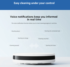 หุ่นยนต์ดูดฝุ่นทำความสะอาดพื้น <span class=keywords><strong>Xiaomi</strong></span> E10การแจ้งเตือนด้วยเสียงหุ่นยนต์อัจฉริยะแอปหุ่นยนต์ทำความสะอาดแบบเปียกแห้ง - Product Image 2