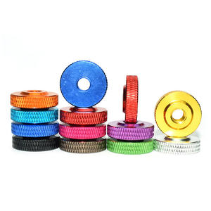 Tùy chỉnh chất lượng cao M3 M4 M6 M8 Anodized Ford hạt sen nhôm từ có khía ngón tay cái thực phẩm các loại hạt nhà phân phối nhà phân phối - Product Image 6