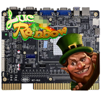 HET Luck Rainbow Game Board Support Single n Dual Screen Single Spanish PCB Software (MOQ2Pcs) Prix d'usine pour machine de divertissement