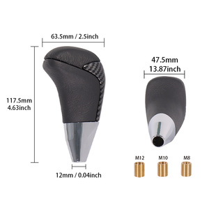 Accessoires de voiture, levier de vitesses en carbone, levier de changement de vitesse pour la plupart des véhicules automobiles, pour TOYOTA HILUX FORTUNER SR5 05-24 Série Sport - Product Image 4