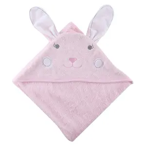 100% Bamboo Custom Print <strong>Pink</strong> Color Baby <strong>Bath</strong> <strong>Towel</strong> Baby Hooded Bamboo <strong>Towel</strong> - Product Image 1