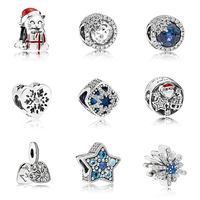 Prix de gros pendentifs à breloques bricolage peuvent être personnalisés en argent sterling 925 bijoux fins haut de gamme