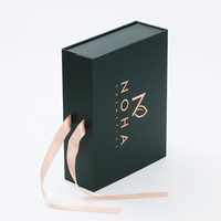 Boîte d'emballage en carton rigide recyclable personnalisée avec gaufrage, revêtement UV et dorure à chaud pour produits de soin de la peau et de la beauté