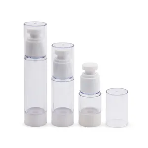 30ml 50ml 80ml 100ml Free Samples Personal Silk Printing AS Airless Bottle 80ml Acrylic Airless Bottle Airless Pump Serum Bottle