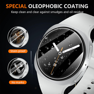 ฟิล์มกันรอยหน้าจอแบบใสพิเศษสำหรับนาฬิกา Samsung Galaxy Watch 9 8 7  วัสดุกระจกนิรภัย HD-Clear  ขนาด 40/44 มม. ความแข็ง 9H ผลิตตามสั่งจากโรงงาน - Product Image 3
