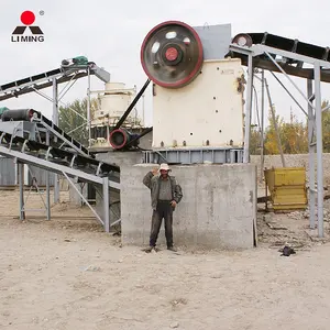 Полная установка, оборудование для карьерной дробилки 50 т/ч, дробильная линия для цельного завода по производству каменного базальтового гранита