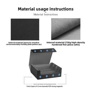 Boîte de rangement pour cartes à collectionner, capacité 1800+, en cuir PU, étui pour deck de cartes Commander - Product Image 3